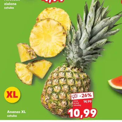 Ananas XL promocja w Kaufland