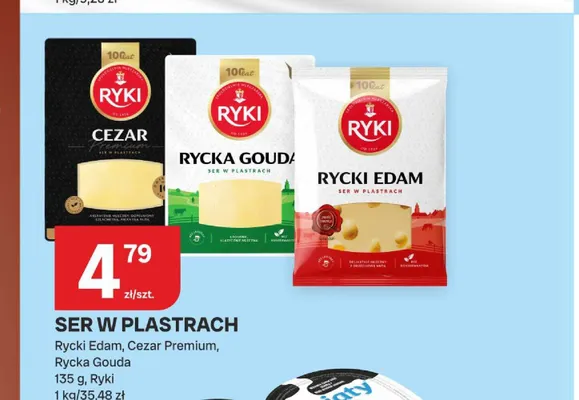 Ser w plastrach Rycka Gouda promocja w Chorten