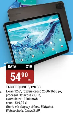 Tablet Qilive promocja w bi1