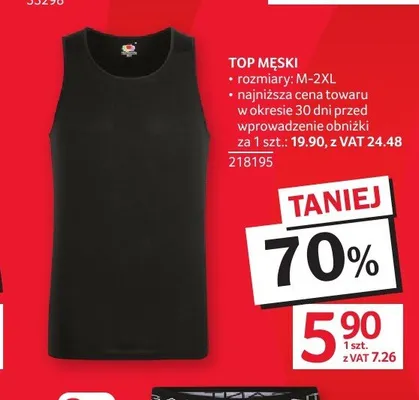 Top męski promocja w Selgros