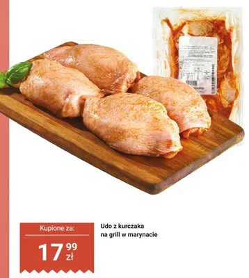 Udo z kurczaka na grill w marynacie promocja w Dino