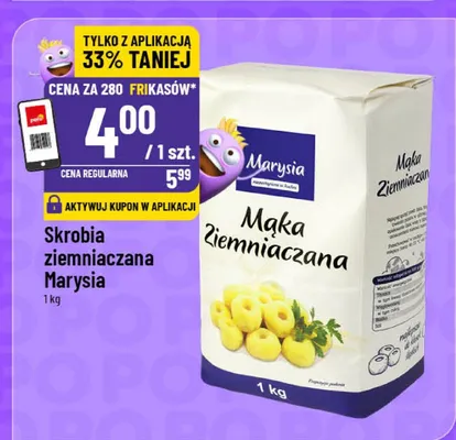 Skrobia ziemniaczana Marysia promocja w POLOmarket
