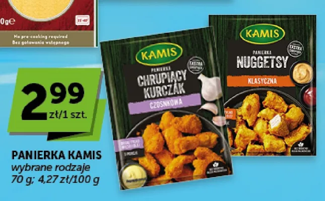 Panierka Chrupiący Kurczak czosnkowa Kamis promocja w ABC