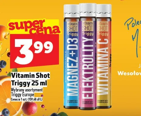 Vitamin Shot Triggy promocja w TOPAZ