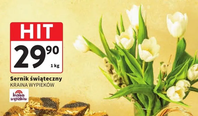 Sernik świąteczny promocja w Intermarche