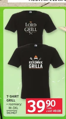 T-shirt grill Lord of the Grill promocja w Selgros