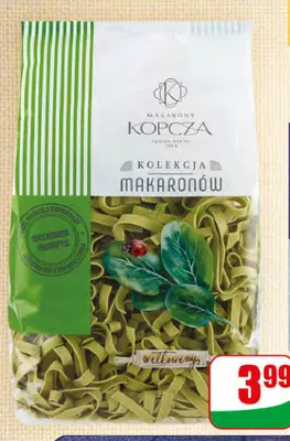 Makaron tagliatelle Kopcza promocja w Dino
