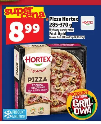 Pizza Hortex z szynką i pieczarkami promocja w TOPAZ