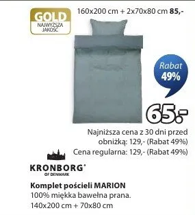 Komplet pościeli MARION promocja w Jysk