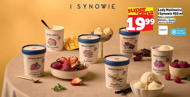 Lody Makłowicz i Synowie promocja w TOPAZ