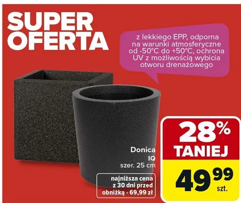 Donica Io promocja w Carrefour