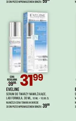 Serum do twarzy nawilżające Eveline Lab Formula promocja w Drogerie Natura