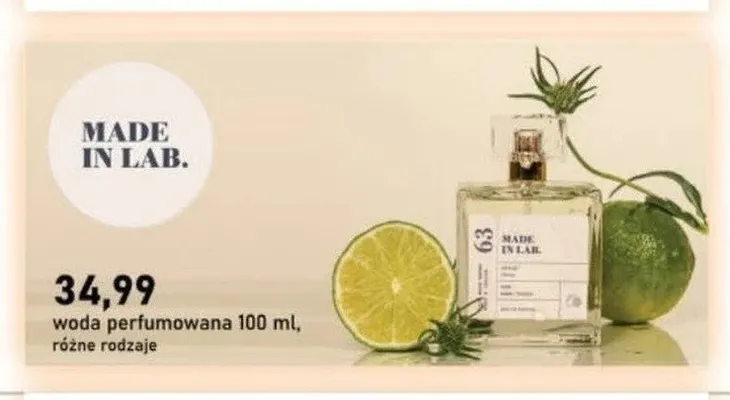 Woda perfumowana Made in Lab promocja w Drogerie Laboo