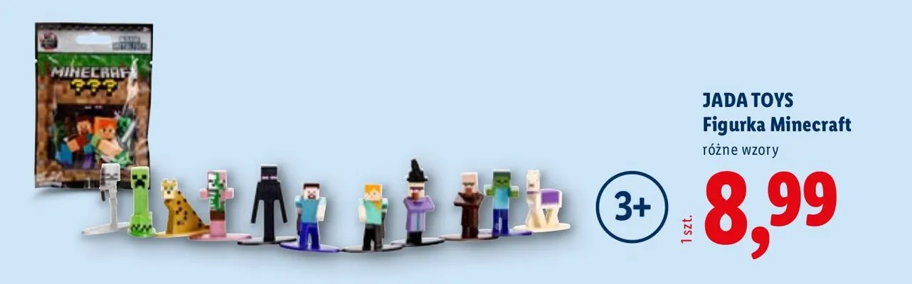 Figurka Minecraft promocja w Lidl