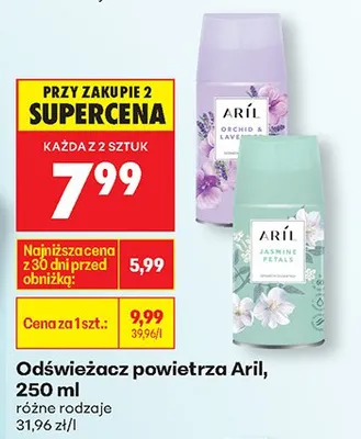 Odświeżacz powietrza różne rodzaje promocja w Biedronka