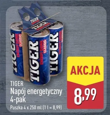 Napój energetyczny 4-pak promocja w Aldi