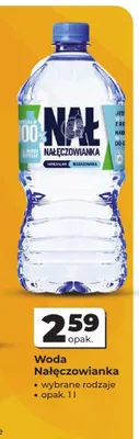 Woda Nałęczowianka promocja w Odido