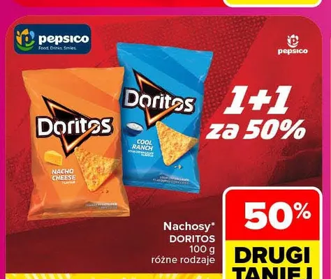 Nachosy Doritos Nacho Cheese promocja w Carrefour Market