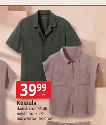 Koszula damska Tissaia promocja w Leclerc