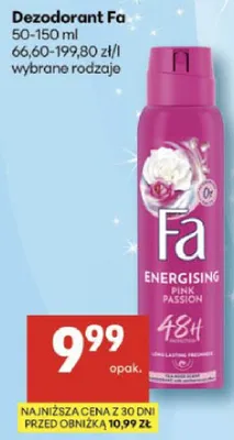 Dezodorant wybrane rodzaje promocja w Delikatesy Centrum