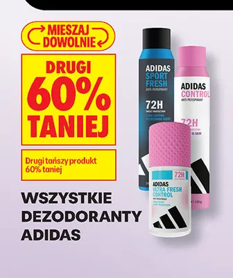 Dezodorant damski Adidas Ultra Fresh promocja w Biedronka