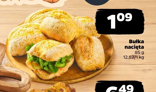 Bułka nacięta promocja w Netto