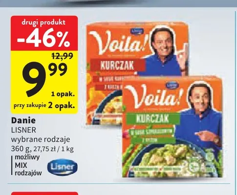 Danie Lisner promocja w Intermarche