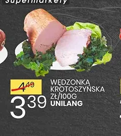 Wędzonka krotoszyńska Unilang promocja w Wafelek