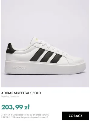 Sneakersy damskie Adidas Streettalk Bold promocja w 50 style