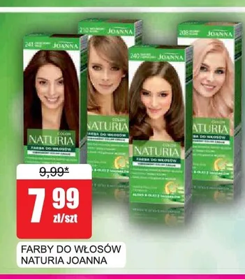 Farba do włosów Naturia Joanna promocja w Bingo