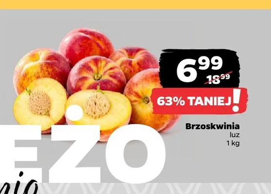 Brzoskwinia luz promocja w Netto