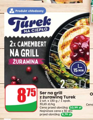 Ser na grill z żurawiną Turek 2-pak promocja w Dino