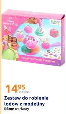 Zestaw do robienia lodów z modeliny promocja w Action