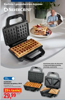Opiekacz SILVERCREST promocja w Lidl