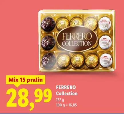 Praliny Collection promocja w Lidl
