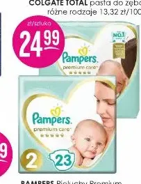 Pieluchy Pampers Premium 2 4-8 kg promocja w Drogerie Jasmin