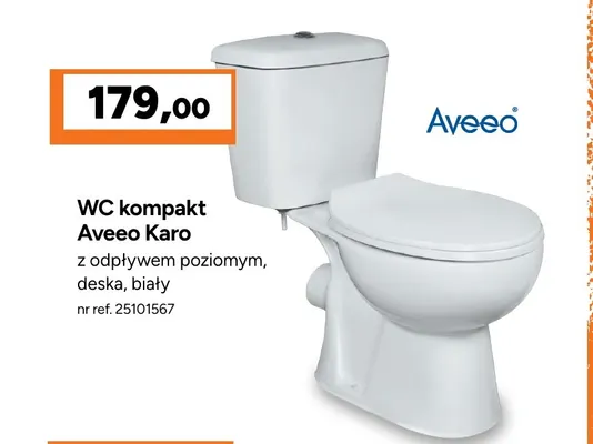 Wc kompakt Aveeo Karo promocja w Bricoman
