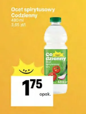 Ocet spirytusowy 10% Codzienny promocja w Delikatesy Centrum