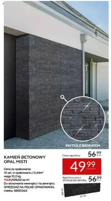 Kamień betonowy Opal Misti promocja w Abra Meble