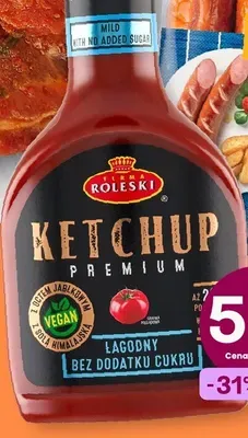 Ketchup łagodny bez dodatku cukru promocja w Frisco