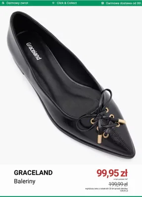 Baleriny Graceland promocja w Deichmann