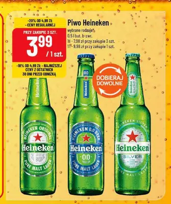 Piwo Heineken Original promocja w POLOmarket