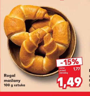Rogal maślany promocja w Kaufland