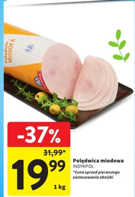 Polędwica miodowa promocja w Intermarche