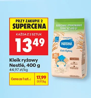 Kleik ryżowy promocja w Biedronka