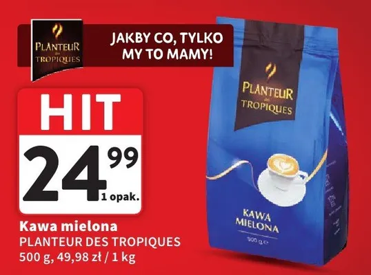 Kawa mielona Planteur Des Tropiques promocja w Intermarche