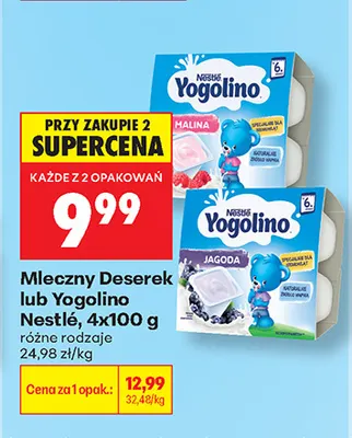 Yogolino Nestlé 4-pak promocja w Biedronka