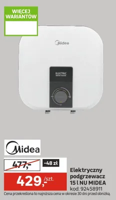 Elektryczny podgrzewacz 15l NU promocja w Leroy Merlin