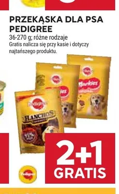 Przekąska dla psa Pedigree promocja w Stokrotka