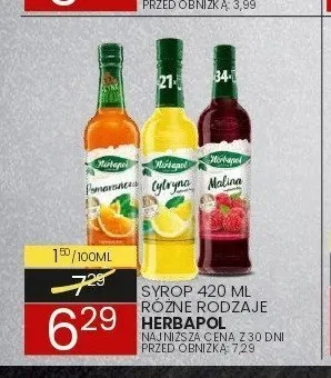 Syrop owocowy Herbapol promocja w Wafelek